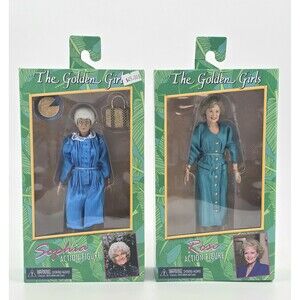 The Golden Girls Sophia & Rose Neca Action Figures Betty White Estelle Getty New